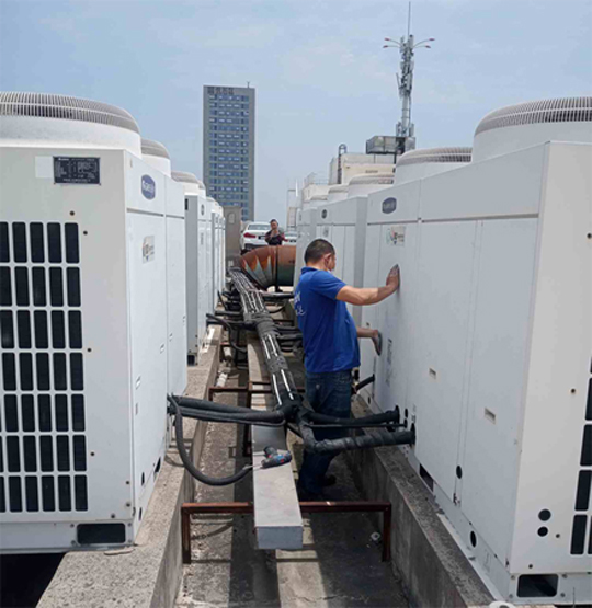 丁青中央空调制热和不制冷系统维修方法